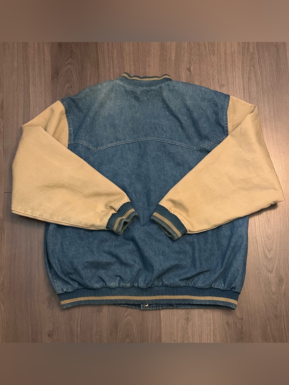 Calgary Stampede Denim Varsity Jacket - Picture 7 of 10